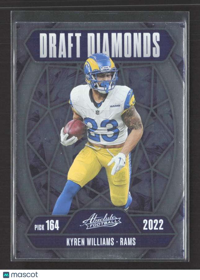 2025 Panini Absolute Draft Diamonds Kyren Williams #DD-KWS