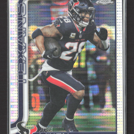 2025 Topps Chrome Joe Mixon #120 Pulsar