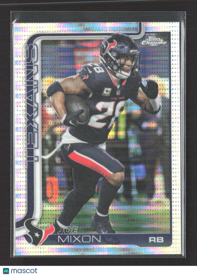 2025 Topps Chrome Joe Mixon #120 Pulsar