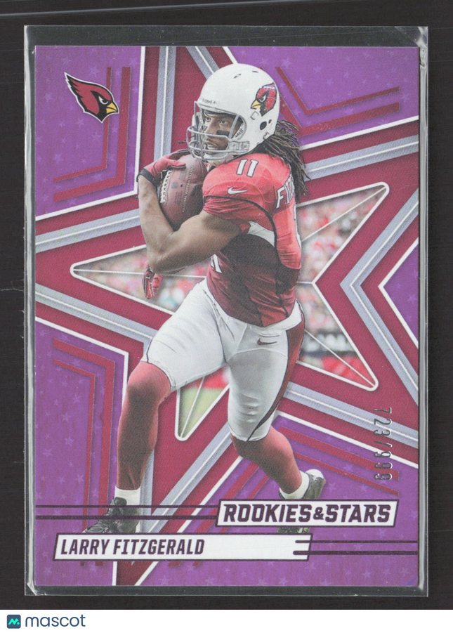 2025 Panini Rookies & Stars Larry Fitzgerald #16 Purple 723/999
