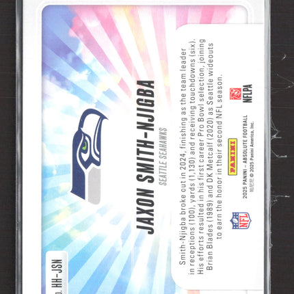 2025 Panini Absolute Hog Heaven Jaxon Smith-Njigba #HH-JSN