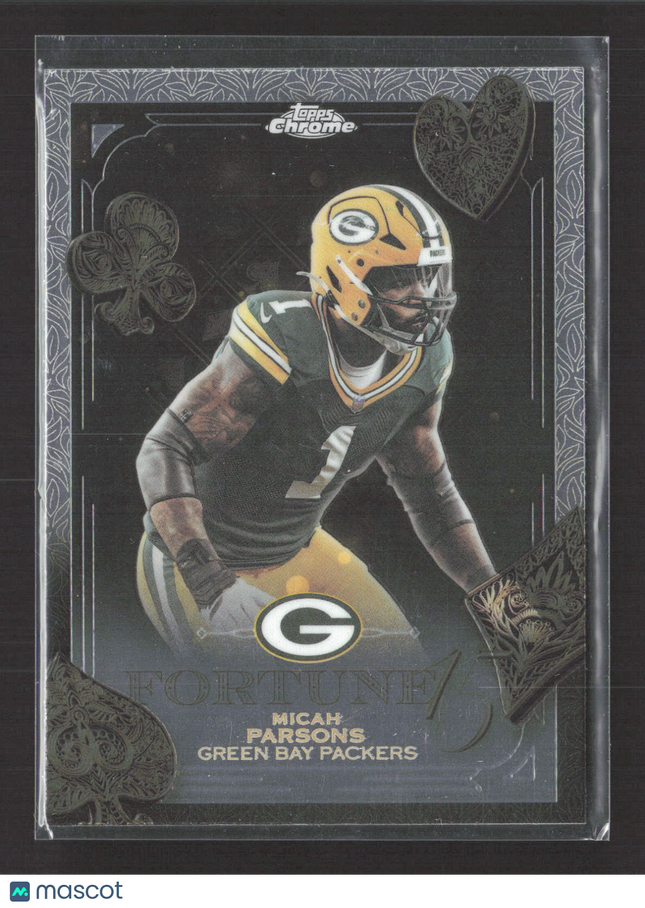 2025 Topps Chrome Fortune 15 Micah Parsons #F15-11