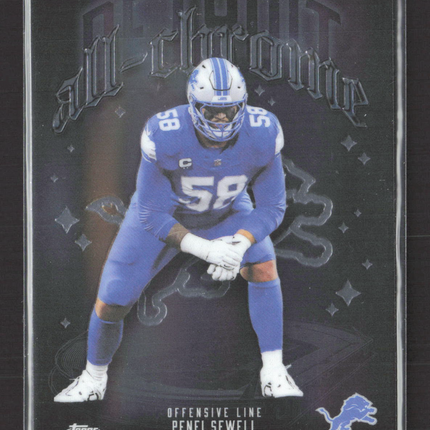 2025 Topps Chrome All-Chrome Penei Sewell #ACT-13 Black
