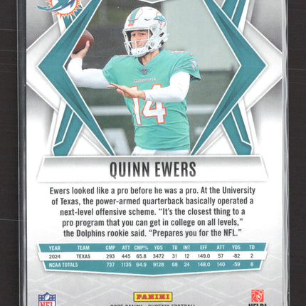 2025 Panini Phoenix Football Quinn Ewers #159 RC