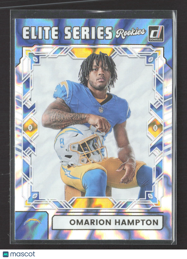 2025 Panini Donruss Elite Series Rookies Omarion Hampton #ESR-OHN