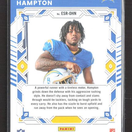 2025 Panini Donruss Elite Series Rookies Omarion Hampton #ESR-OHN