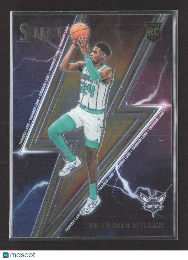 2023 Panini Select Thunder Lane Brandon Miller #12 RC