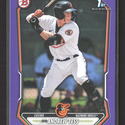 2024 Bowman Andrew Tess #BP-90 Purple 1st Bowman 199/250