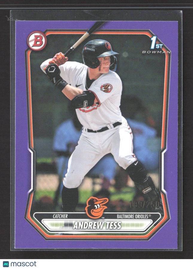2024 Bowman Andrew Tess #BP-90 Purple 1st Bowman 199/250
