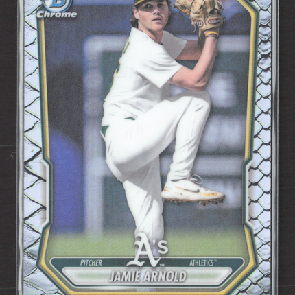 2025 Bowman Chrome Jamie Arnold #BCP-112 Reptilian