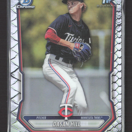 2024 Bowman Chrome Dasan Hill #BCP-88 Reptilian