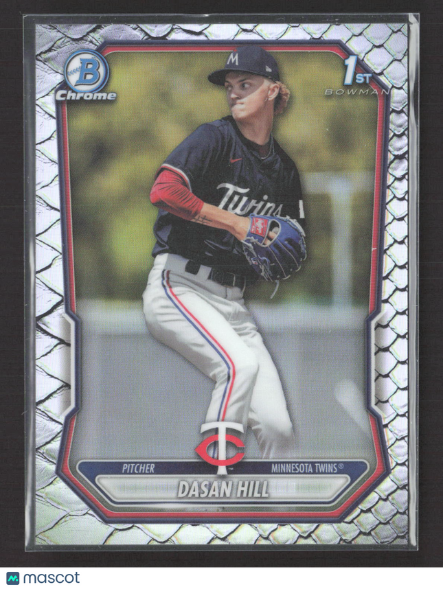 2024 Bowman Chrome Dasan Hill #BCP-88 Reptilian