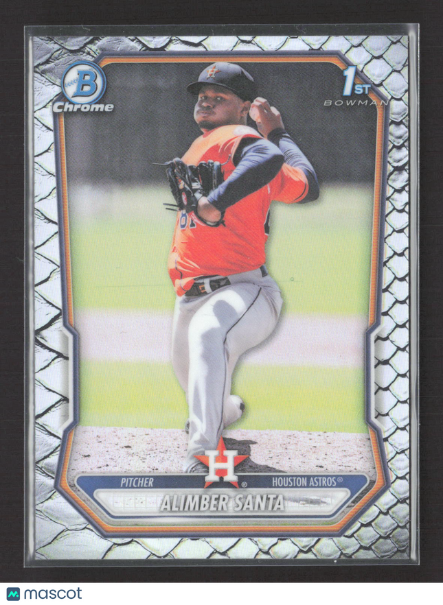 2024 Bowman Chrome Alimber Santa #BCP-30 Reptilian