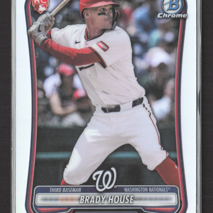 2026 Topps Bowman Chrome Brady House #92 RC Red Logo
