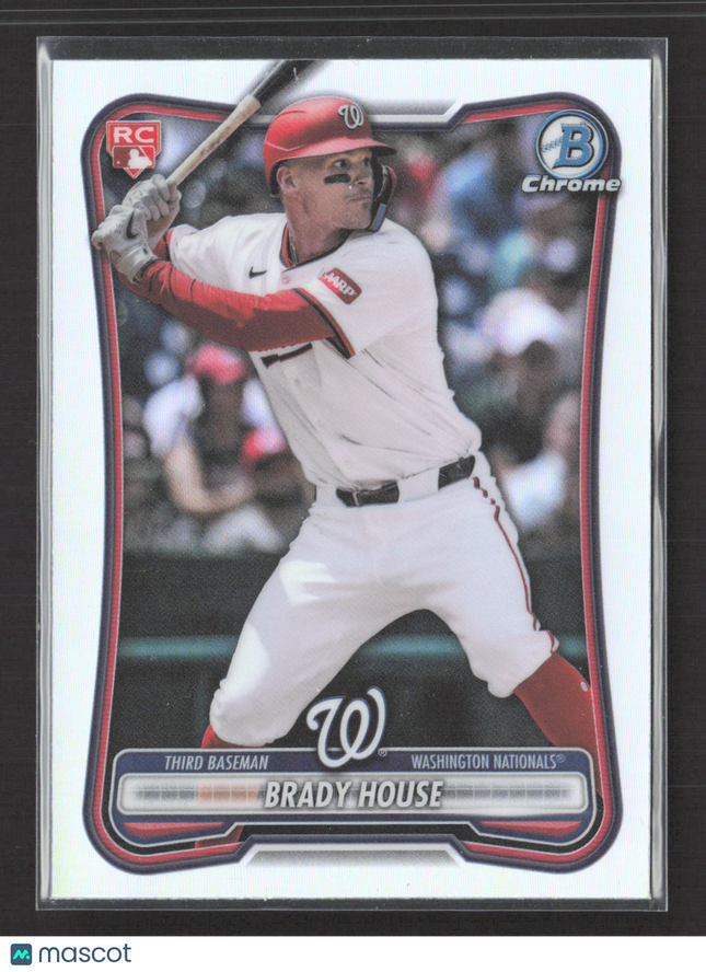 2026 Topps Bowman Chrome Brady House #92 RC Red Logo