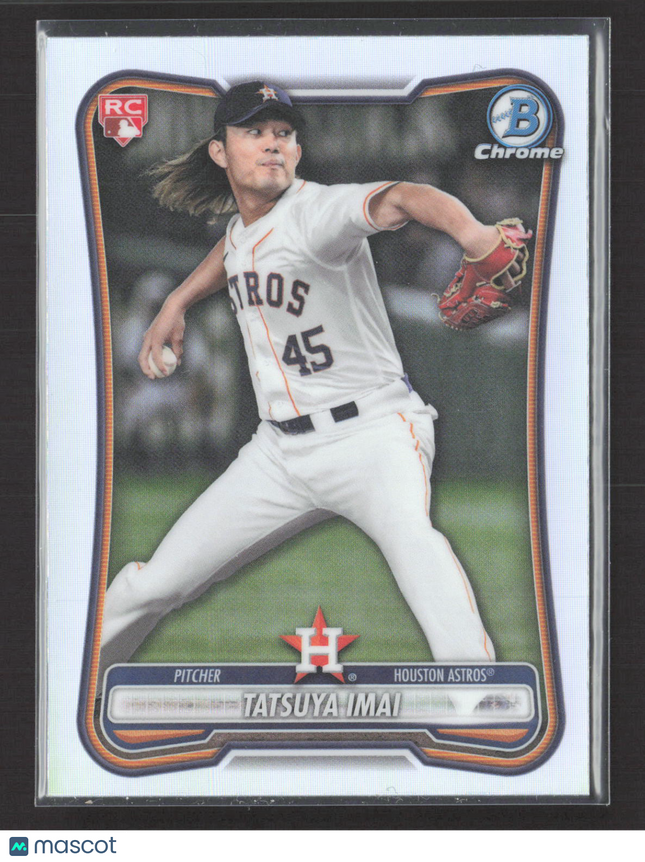 2026 Topps Bowman Chrome Tatsuya Imai #74 RC Red logo