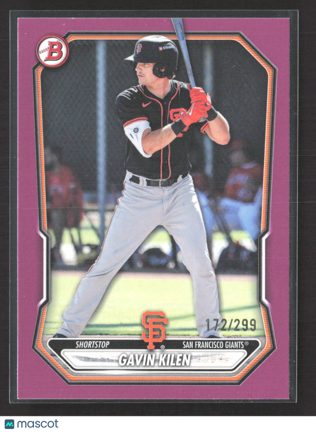 2026 Bowman Gavin Kilen #BP-136 Fuchsia /299