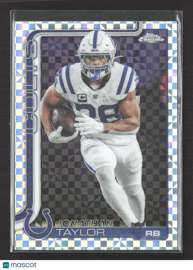 2025 Topps Chrome Jonathan Taylor #130 X-Fractor