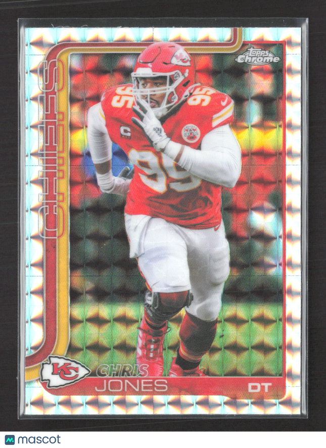 2018 Topps Chrome Chris Jones #153 Xfractor