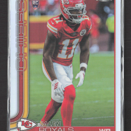 2025 Topps Chrome Jalen Royals #337 Refractor RC