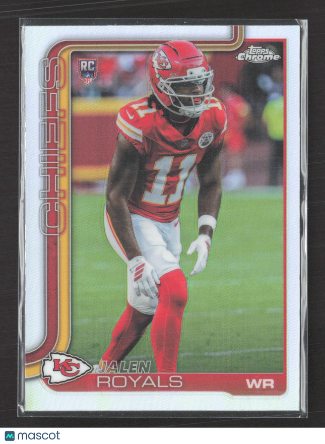 2025 Topps Chrome Jalen Royals #337 Refractor RC