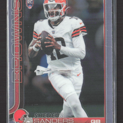 2025 Topps Chrome Shedeur Sanders #315 RC