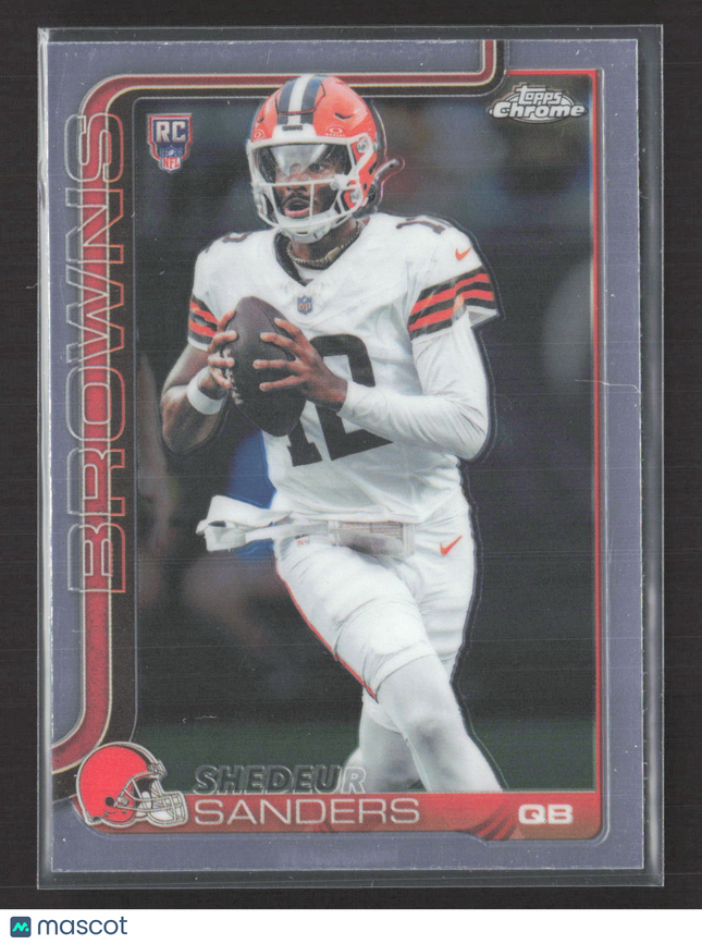 2025 Topps Chrome Shedeur Sanders #315 RC
