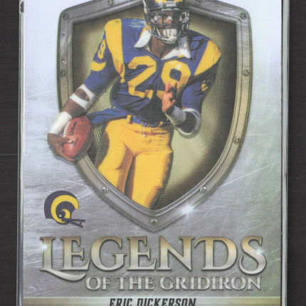 2025 Topps Chrome Legends of the Gridiron Eric Dickerson #LOG-13 Refractor