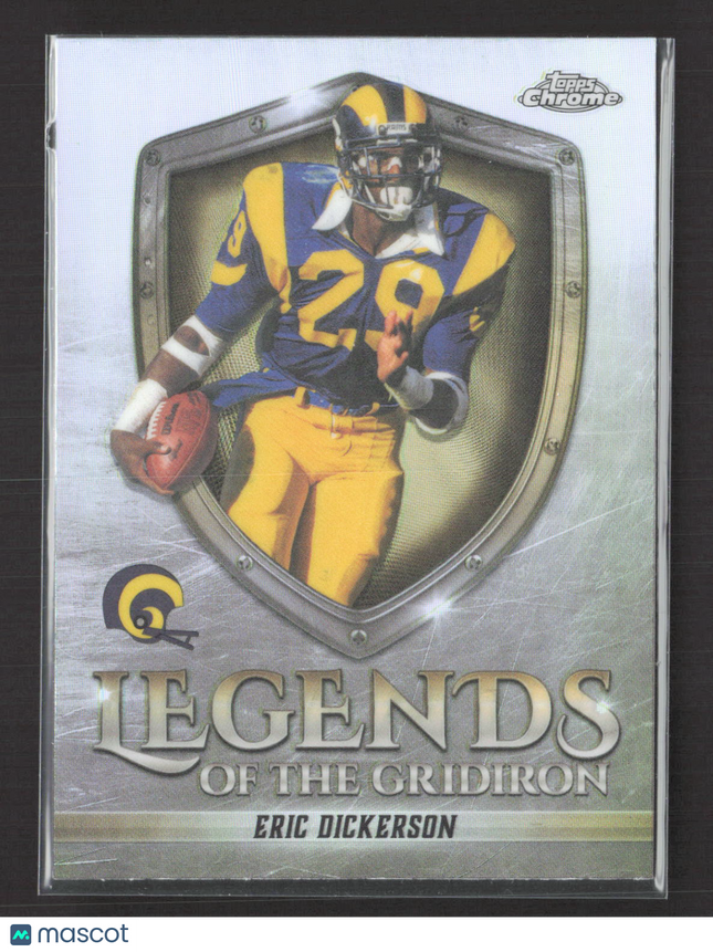 2025 Topps Chrome Legends of the Gridiron Eric Dickerson #LOG-13 Refractor