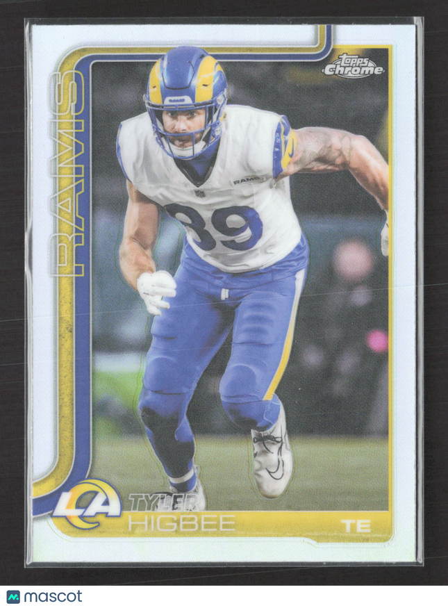 2025 Topps Chrome Tyler Higbee #172 Refractor