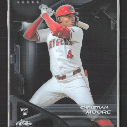 2026 Topps Chrome Black Christian Moore #77 RC