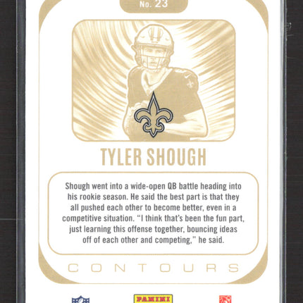 2025 Panini Phoenix Contours Tyler Shough #23 RC
