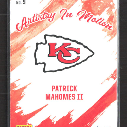 2025 Panini Rookies & Stars Artistry In Motion Patrick Mahomes II #9