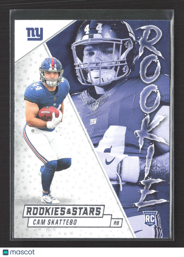 2025 Panini Rookies & Stars Cam Skattebo #3 RC