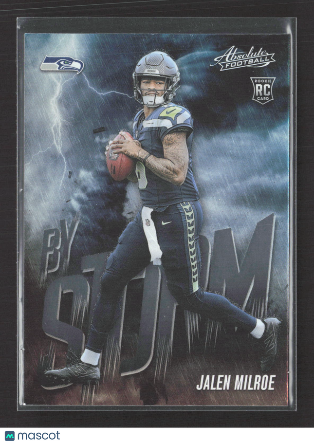 2025 Panini Absolute Football By Storm Jalen Milroe #6 RC