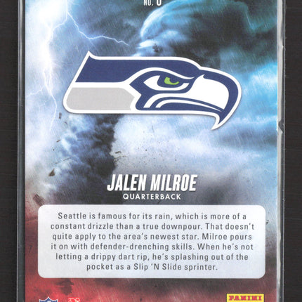 2025 Panini Absolute Football By Storm Jalen Milroe #6 RC