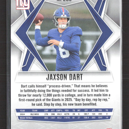 2025 Panini Phoenix Football Jaxson Dart #200 RC