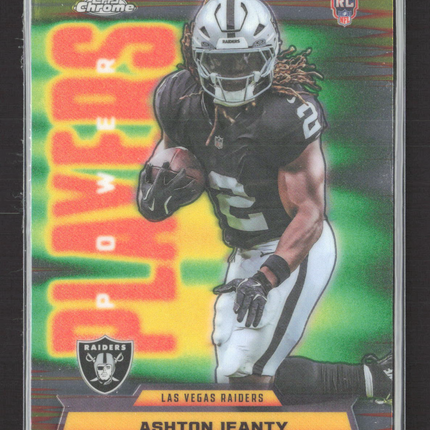 2025 Topps Chrome Power Players Ashton Jeanty #PP-14 RC