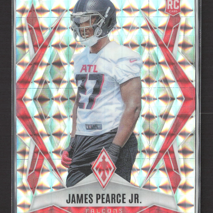 2025 Panini Phoenix Football James Pearce Jr. #243 Silver Mosaic RC