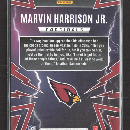 2025 Panini Phoenix Thunderbirds Marvin Harrison Jr. #1