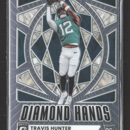 2025 Panini Donruss Optic Diamond Hands Travis Hunter #1 RC
