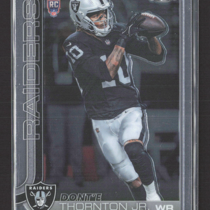 2025 Topps Chrome Dont'e Thornton Jr. #385 RC
