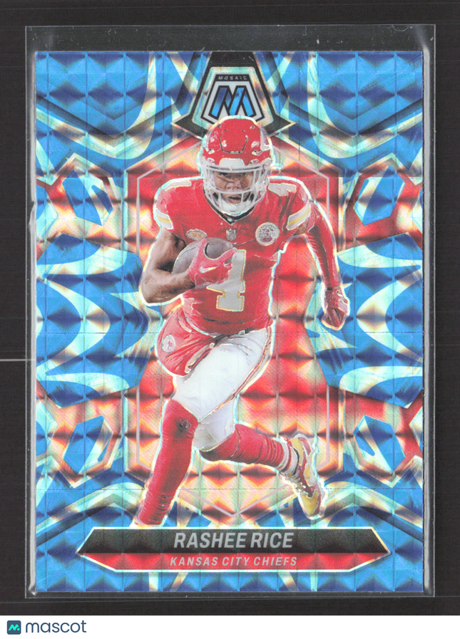 2024 Panini Mosaic Prizm Rashee Rice #108 Blue