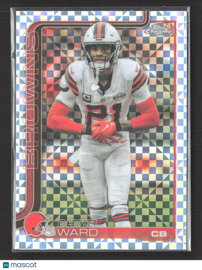 2022 Topps Chrome Denzel Ward #74 X-Fractor