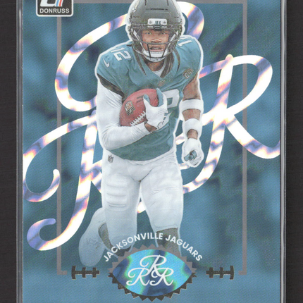 2025 Panini Donruss Rated Rookies Retro Travis Hunter #4