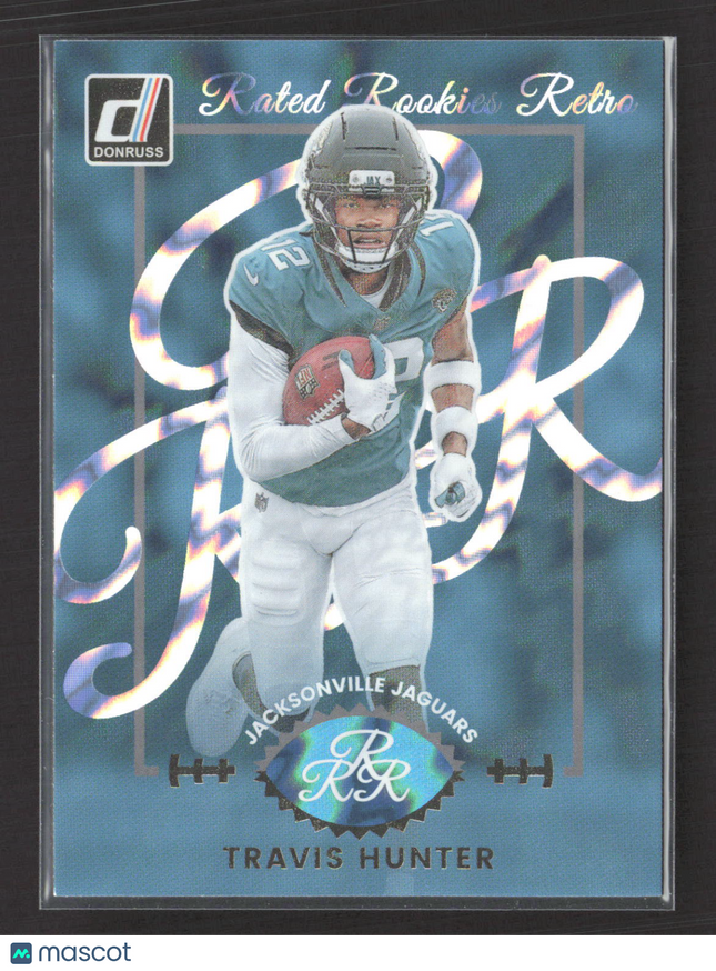 2025 Panini Donruss Rated Rookies Retro Travis Hunter #4