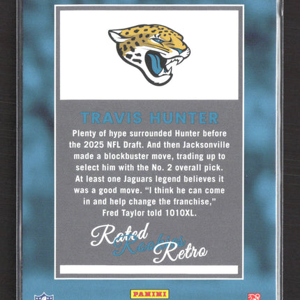 2025 Panini Donruss Rated Rookies Retro Travis Hunter #4