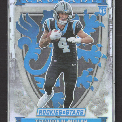 2025 Panini Rookies & Stars Prizm Crusade Tetairoa McMillan #6 RC