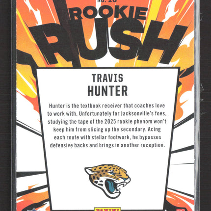2025 Panini Rookies & Stars Rookie Rush Travis Hunter #10 RC