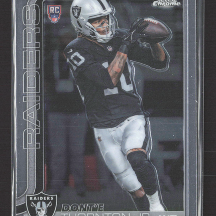 2025 Topps Chrome Dont'e Thornton Jr. #385 RC